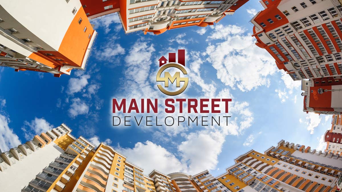 main street development hero image with buildings